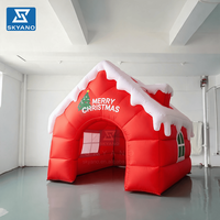 Tentes gonflables sur le thème de Noël, maisons gonflables de Noël