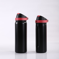 Gobelet cylindrique à double paroi en acier inoxydable 304, pour hommes et femmes, gobelet à fruits à double boisson, bouteille d'eau de sport de plein air