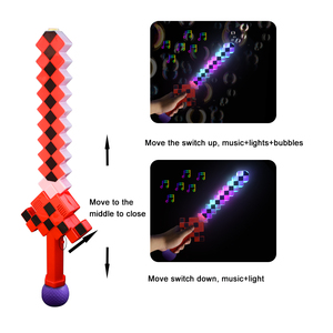 Bâton à bulles géant LED en gros pour enfants, épée à bulles liquide Pixel pour jeux en plein air et cadeaux de bienvenue - Product Image 3