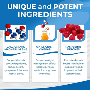 OEM Label pribadi <span class=keywords><strong>Raspberry</strong></span> keton Keto Capsule Natural suplemen nutrisi untuk bentuk tubuh - Product Image 4