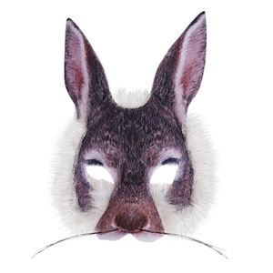 Accesorio de máscara de animal de Pascua para fiesta de disfraces Máscara de Tigre de media cara Fiesta de disfraces <span class=keywords><strong>Festival</strong></span> Prop Fiestas temáticas - Product Image 2