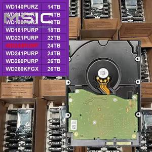 ฮาร์ดดิสก์ WD240KFGX WD241KRYZ WD240PURP WUH722424ALE6L4 WUH722424ALE604 WUH722424AL5204 24TB ของแท้ใหม่เอี่ยม - Product Image 1