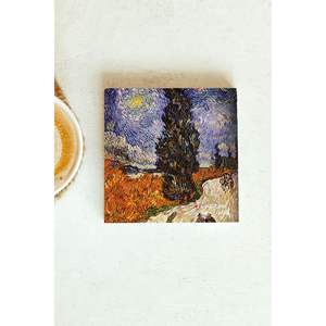 Posavasos de 21 cm con diseño de una sola piedra de la serie Vincent Van Gogh - Product Image 1