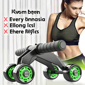 Équipement de fitness pliable en ABS personnalisable pour l'entraînement musculaire à domicile, léger (1 kg) pour roue abdominale - Product Image 3