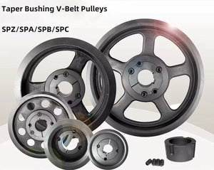 Puleggia a cinghia di precisione per applicazioni automobilistiche OEM varianti di supporto personalizzate SPA/SPB/SPC/SPZ puleggia a boccola conica - Product Image 2