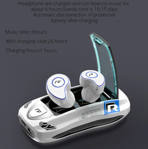 2025 thiết kế mới t911 TWS tai nghe Tai nghe không dây IPX5 thể thao không thấm nước 6D Stereo tiếng ồn hủy bỏ Tai nghe Earbuds - Product Image 4