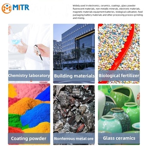 Moulin à billes de petite taille MITR Benchtop 1/<span class=keywords><strong>3</strong></span>/5/10L broyeur à billes Portable Tumbling Lab Roller Ball Mill avec pot <span class=keywords><strong>SS</strong></span>/Nylon - Product Image 4