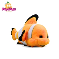 Peluche en plastique super douce, jouet en coton PP brodé, poisson Nemo, accessoires Animal Crossing, cadeau de Noël ou de la Saint-Valentin pour enfants
