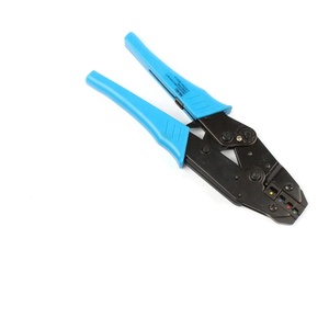 Alicates de crimpado con trinquete HS-40J 0.25-6mm² 23-10AWG para terminales preaislados y pelacables - Product Image 1