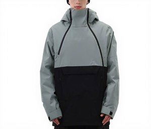 Chaqueta de Nieve para Snowboard con Capucha, Impermeable y Cortavientos, Diseños Personalizados de Fábrica - Product Image 1