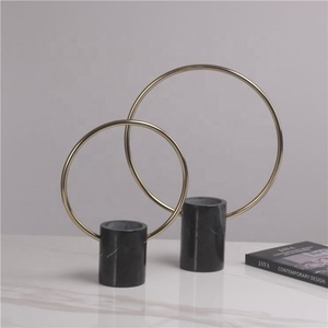 Décor de mariage, pièce centrale de Table, anneau en métal, nouvelle collection, décoration créative pour la maison, Offre Spéciale - Product Image 1