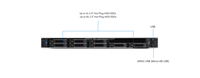 Prix usine Dells PowerEdge R350 serveur rack 1U serveur R350 Processeur Xeon Niveau d'entrée Mini serveur Rack