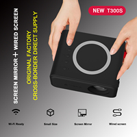 Yinzam Projecteur WiFi sans fil économique pour smartphone, projecteur vidéo 1080p 100 Lumens pour livraison directe