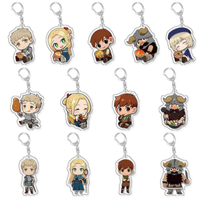 Porte-clés Marcille <span class=keywords><strong>Donato</strong></span>, accessoires de cosplay Anime Delicious in Dungeon, Laios Touden Senshi Chilchuck, pendentif en acrylique - Product Image 1