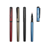 Stylo à pointe diamantée GemFully, vente chaude 2026, articles promotionnels en gros, stylo noir 0,5 mm, stylo métallique pour étudiants avec embout