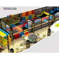 Equipo de Entrenamiento de Obstáculos Ninja Warrior Personalizado OEM, Trampolín Comercial para Ejercicios Aeróbicos en Interiores