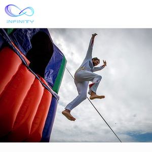 ร้อนขาย Freefall กระโดดแพลตฟอร์มพองกระโดดทาวเวอร์และถุงลมพองกระ<span class=keywords><strong>โดด</strong></span>ถุงลมนิรภัยขนาดใหญ่ที่มีแพลตฟอร์ม - Product Image 6