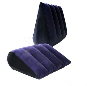 Free Custom Box - Inflatable Sexy Chair Love Pillow Triangle Cylindrical Sex Sofa Furniture For Adult Game Toy