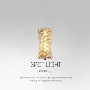 Lámpara colgante de diseño para dormitorio, de cristal de lujo, moderna, minimalista, para restaurante, bar, mostrador, pasillo, entrada. - Product Image 5