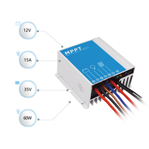 Lumiax MPPT1550-DC/Li 12V 15A MPPT 충전 컨트롤러 태양광 가로등 IP68 방수 180-225W 최대 PV 전력 - Product Image 2