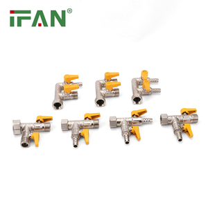 1/2 ''t <span class=keywords><strong>f</strong></span> hình dạng khí bóng van FM chủ đề Vàng xử lý khí van IFAN ASTM D2513 nóng bán Brass gas van - Product Image 6