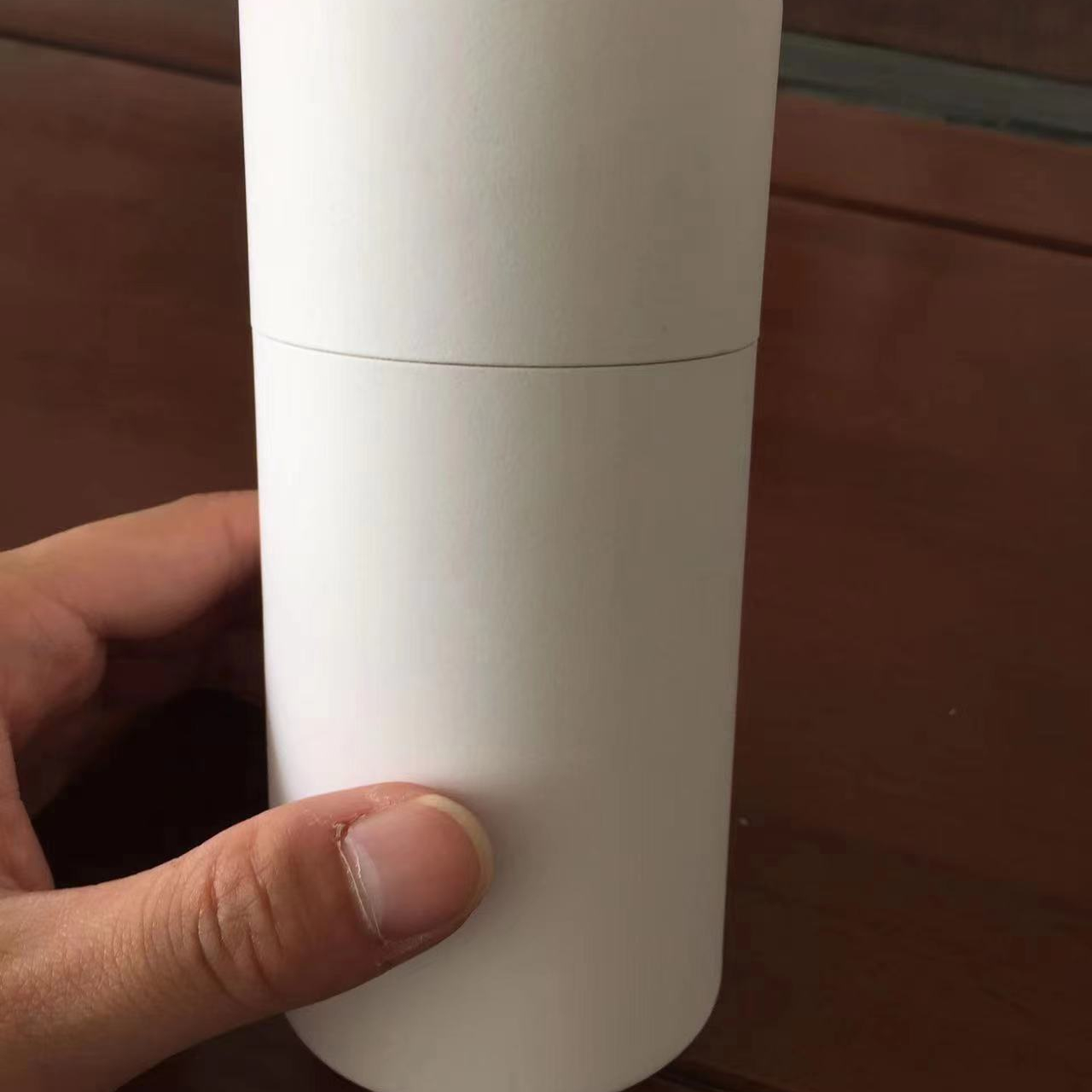 Eco Friendly Paper Tube Packaging White Color Paperboard Cylinder Tubes