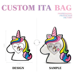 <span class=keywords><strong>Sac</strong></span> Ita personnalisé avec fenêtre en forme de cœur, ensemble cadeau assorti avec porte-clés et épingles de dessin animé, sacs <span class=keywords><strong>à</strong></span> <span class=keywords><strong>main</strong></span> pochette pour femmes, <span class=keywords><strong>pas</strong></span> <span class=keywords><strong>cher</strong></span> - Product Image 5