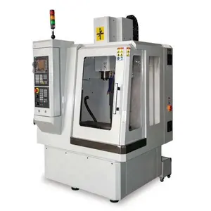 Chine mini 3 axes 4 axes métal vertical cnc fraiseuse prix à vendre