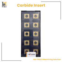 Plaquettes de perçage SPMT090408 SS1250 en carbure de tungstène pour outillage CNC, pour perçage de trous dans l'acier et les alliages à haute température