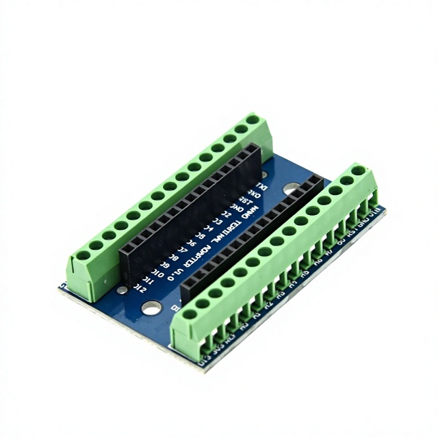 NANO V3.0 3.0 Controller Terminal Adapter Expansion Board NANO IO Shield Simple Extension Plate for AVR ATMEGA328P Made