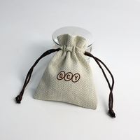 Sacs en toile élégants imprimés personnalisés Sac à poussière pour vêtements Tissu en toile imprimée pour la fabrication de sacs