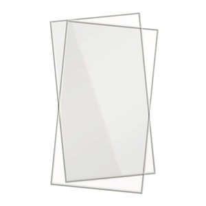 Tablero acrílico transparente de espesor personalizado, alta transmitancia de luz para grabado láser, proyectos de manualidades DIY - Product Image 2
