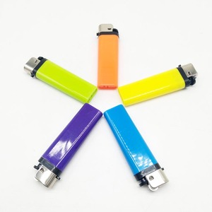 Barato de plástico al por mayor cigarrillo flint 73mm encendedores - Product Image 1