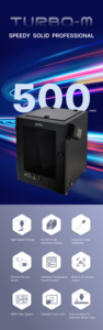 Goofoo Turbo-m Boquilla Personalizada, Temperatura de Calentamiento 450°C, Cámara de Calentamiento 80°C, Base Calefactora 160°C, Suministro Directo de Fábrica China, Alta Velocidad 500mm/s - Product Image 3