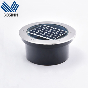 Lampe souterraine solaire voie paysage éclairage extérieur mur projecteur Patio trottoir rue piétonne lumières enterrées - Product Image 1