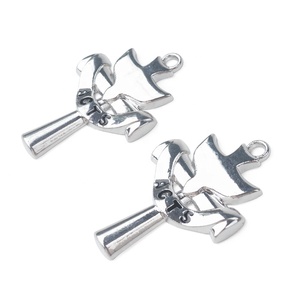 Colgante de Cruz Dove Acts de 36mm con símbolo del <span class=keywords><strong>Espíritu</strong></span> <span class=keywords><strong>Santo</strong></span> en plata - Product Image 4