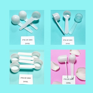 Высококачественные пластиковые ложки для пищевых продуктов на заказ, объемом 2 мл, 5 мл, 10 мл, 20 мл, 50 мл - Product Image 6