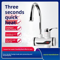 Robinet de cuisine électrique à chauffage rapide instantané en 3 secondes avec eau froide et chaude 3000W pour usage domestique