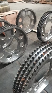 Pignon de <span class=keywords><strong>moto</strong></span> forgé sur mesure pour usine, roue dentée, pignon segmenté pour four rotatif - Product Image 5