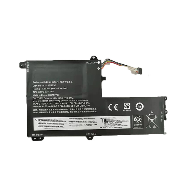 L15m3pb1 11.4V 3600mah 41Wh Notebook Battery for Lenovo Deapad 330s 330s-14ast 330s-14ikb Series L15c3pb1