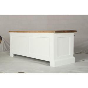 Mueble para TV Muro en Blanco y Natural, Aparador de Estilo Moderno y Elegante, Hecho a Mano, Producto al por Mayor para Comedor - Product Image 4