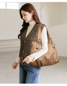Bolsos cruzados de diseño de moda, bolsos de hombro de cuero PU de alta calidad, bolsos de mano casuales de lujo para mujer - Product Image 2
