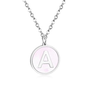 Collar con Nombre Personalizado en Oferta, Joyería de Acero Inoxidable, Colgante con Letra y Cadena en Capas para Mujer - Product Image 2