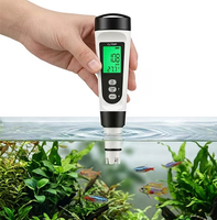 Testeur de chlore et de température 2 en 1 pour piscine, détecteur de chlore portable pour spa, analyseur de qualité de l'eau du robinet d'aquarium
