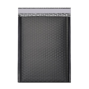Chất Lượng Cao Matt Đen Co-đùn Poly Bong Bóng Bưu Phẩm Thân Thiện Với Môi Vận Chuyển Phong Bì Trong Kho Độn Phong Bì - Product Image 2