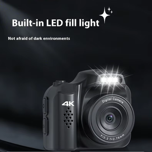 Mini caméra numérique compacte rétro 4K de 1,54 pouce pour la photographie de voyage, les études et l'enregistrement - Product Image 5