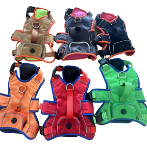 Komple Pet aksesuarları Set yaka tasmalar koşum ayarlanabilir yansıtıcı eşleştirme tasarım köpekler yürüyüş Polyester moda - Product Image 1