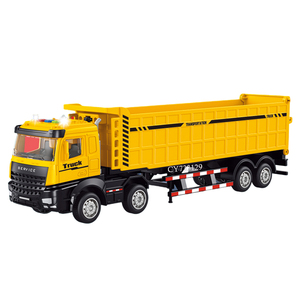 Durable Container Transport Vehicle Model with Light Sound Friction <strong>Simulation</strong> <strong>Logistics</strong> <strong>Truck</strong> All Terrain Toy for Boys Kids - Product Image 2