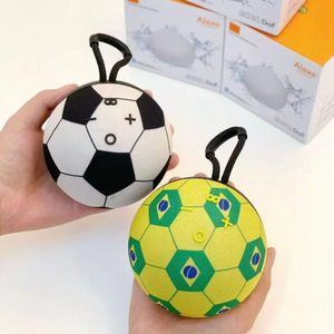 Nuevo Altavoz Bluetooth Pequeño Azul con Forma de Balón de Fútbol, Luz LED, Creativo, para Exteriores, Regalo para la Copa Mundial de Fútbol, Altavoz Portátil de Alta Calidad - Product Image 4