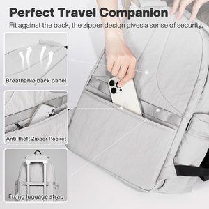 <span class=keywords><strong>Mochila</strong></span> de Viaje de 35L para <span class=keywords><strong>Mujer</strong></span>, 17.3'', <span class=keywords><strong>Mochila</strong></span> de Mano Aprobada para Vuelo, <span class=keywords><strong>Mochila</strong></span> para Computadora, Bolsa de Viaje Resistente al Agua, <span class=keywords><strong>Mochila</strong></span> Casual para Uso Diario - Product Image 2